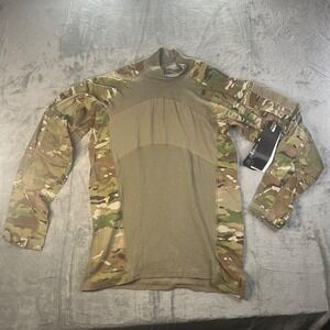 Massif Army Combat Shirt Mens Large Multicam Flame Resistant Tactical ACS Top